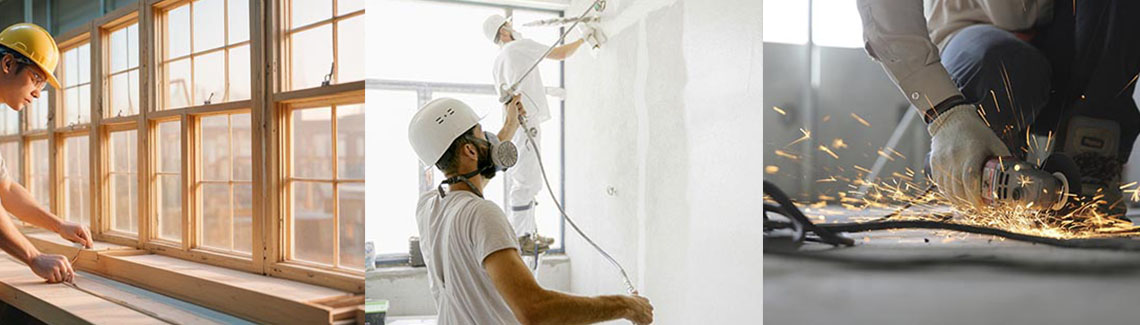Tous travaux de réforme : menuiserie, plomberie, électricité, pose parquet Artisan Levidrat