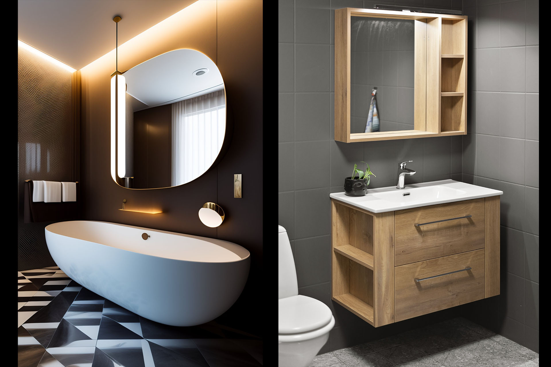 Salle de bain haut de gamme